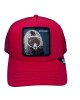 Gorra Goorin Bros Trucker Baseball - The Murder Bear Rojo