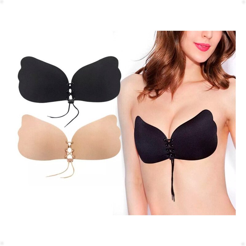 Soutien Brasier Adhesivo Negro