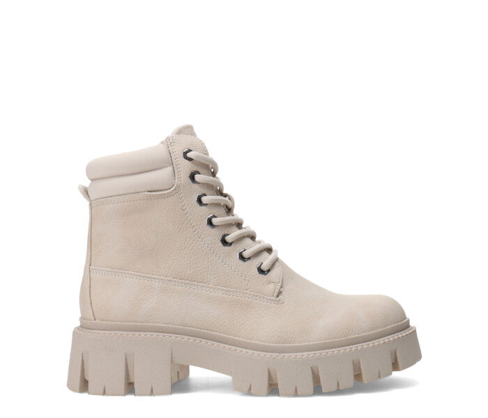 Bota de Mujer Miss Carol DINDIN borcego Beige
