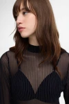 Polera Luxe Negro Lurex