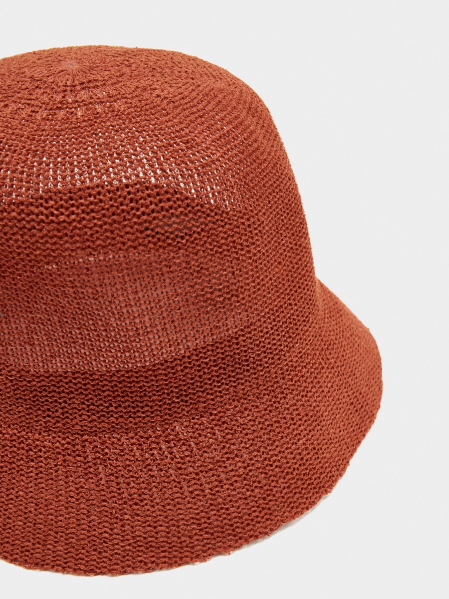 Gorro Bucket teja