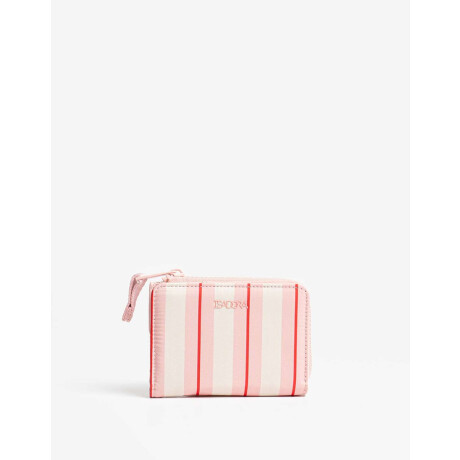 Billetera De Material Reciclado Estampado Rayas