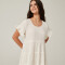 Vestido Auxkin Marfil / Off White