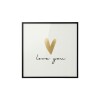 CUADRO LOVE YOU 40X40CM Unica