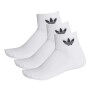 Medias Adidas Mid Ankle Sck Unisex White