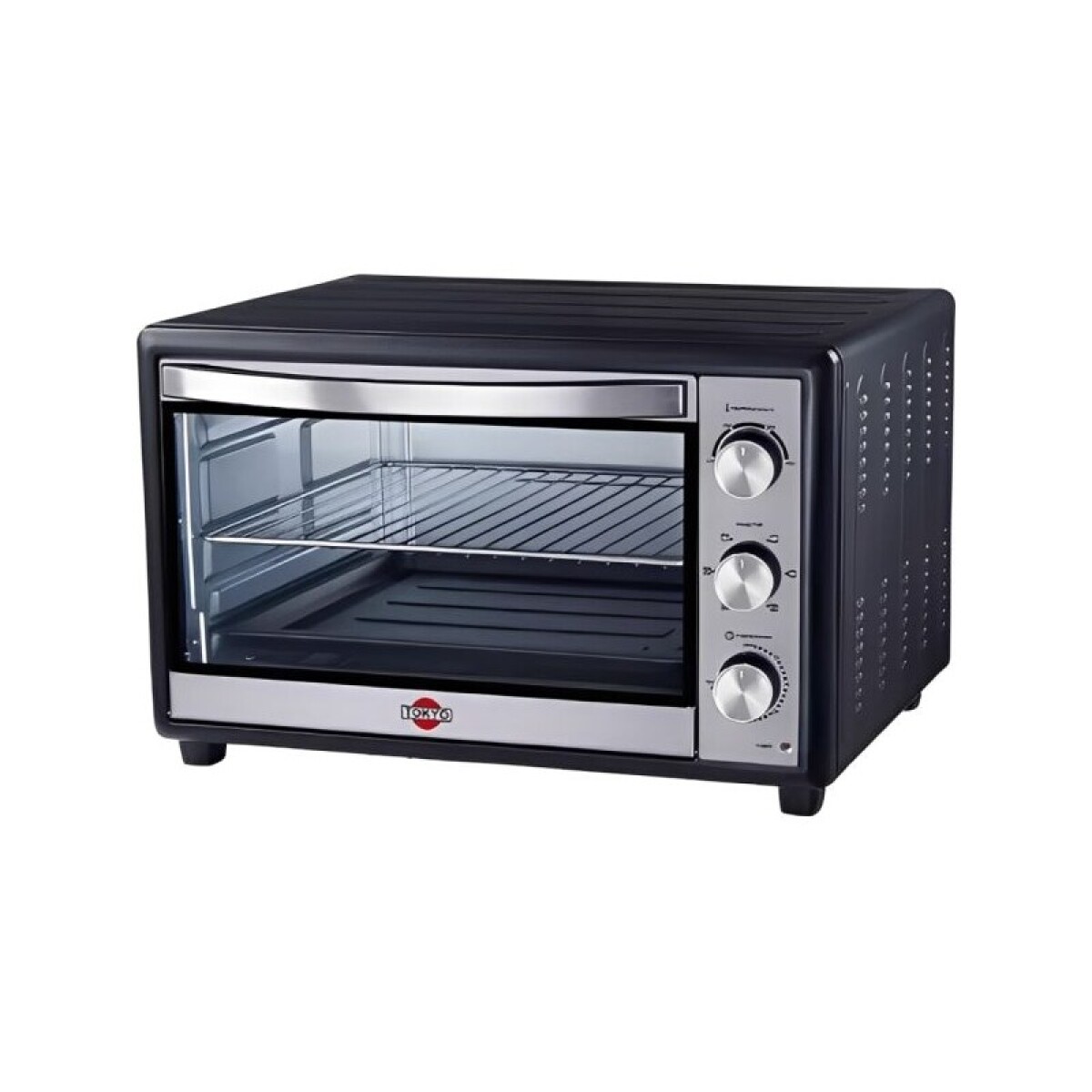Horno eléctrico listo plus negro 66 Lts. Tokyo 