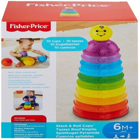 Vasos Apilables y Enrollables Fisher Price 001