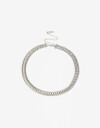 Collares Cortos Metal Collares Cortos Cadena De Metal - Plateado Rodio