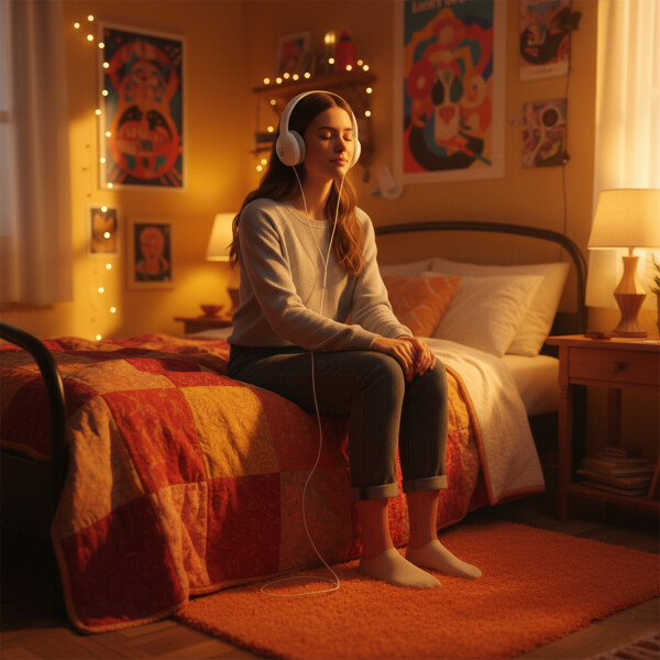 Auricular Cableado Vincha Stereo Goldtech Microfono Jack Color Blanco