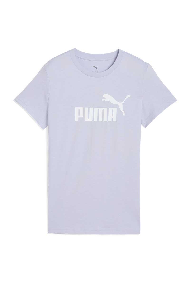 REMERA MUJER PUMA ESS NO.1 LOGO TEE Violeta