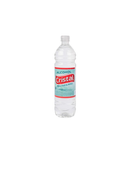 ALCOHOL RECTIFICADO CRISTAL, 900ML ALCOHOL RECTIFICADO CRISTAL, 900ML