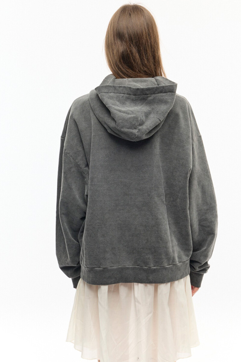 HOODIE OVER Gris