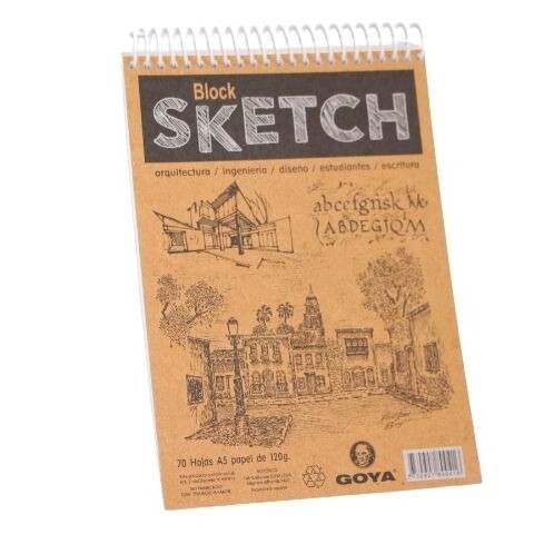 BLOCK SCKETCH TAMAÑO A5 120GRS. BLOCK SCKETCH TAMAÑO A5 120GRS.