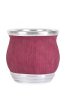 MATE DE CERÁMICA CHICO GAMMA BORDEAUX TEXTURADO