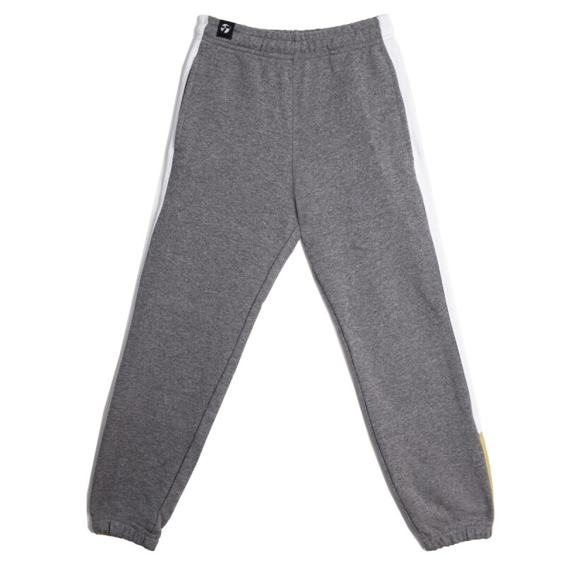 Pantalón Infantil Topper Jogger Kids Gris - Blanco