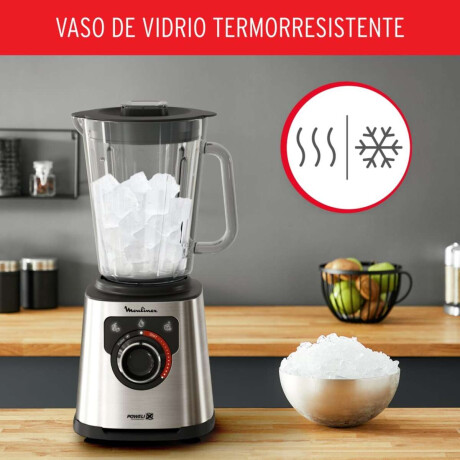 Licuadora Moulinex Digital Perfectmix 1200W Con Jarra De Vidrio De 2L