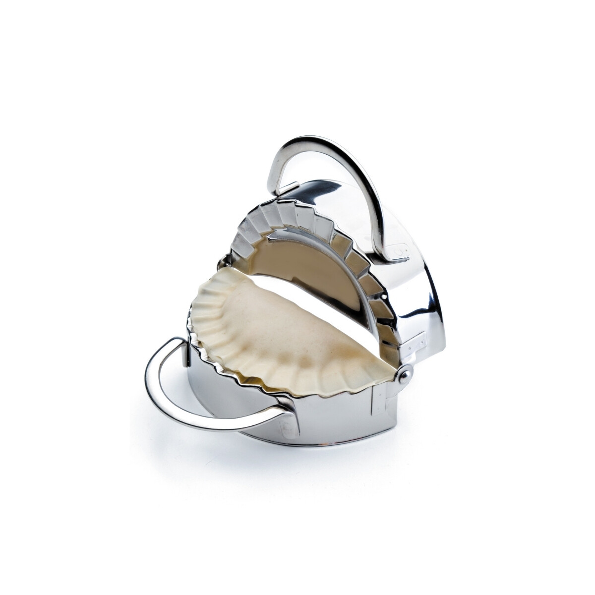 Molde para Empanadas de Acero Inoxidable 12 cm 