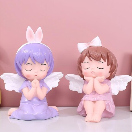 Alcancía De Angelito Violeta