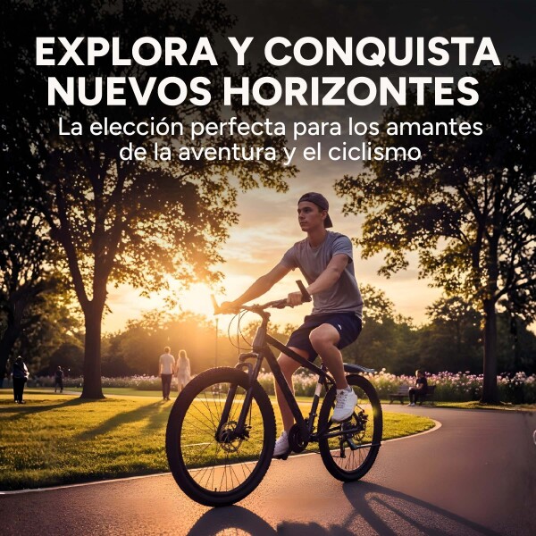 Bicicleta Kajla Montaña Mtb Rod 26 Frenos De Disco 21 Veloc Color Gris