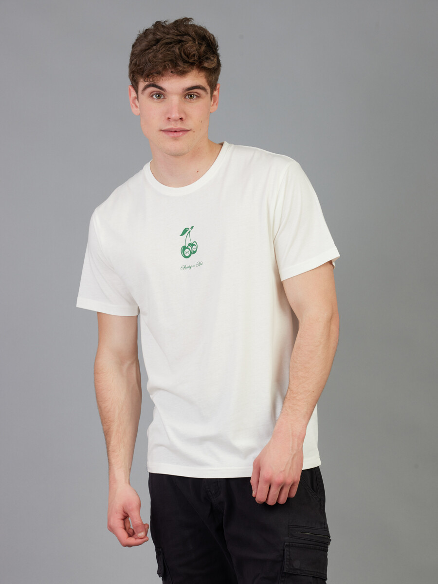 T-SHIRT CHERIX DIXIE - Blanco 