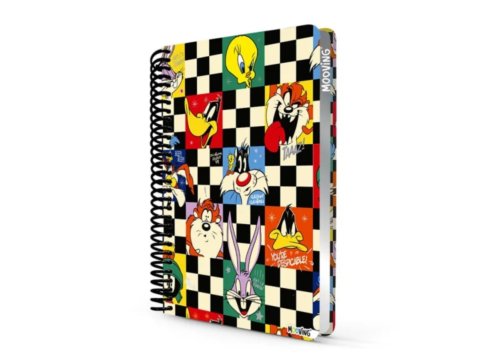 Cuaderno Mooving Carta 96 hojas Licencias - Looney Tunes Nº1 