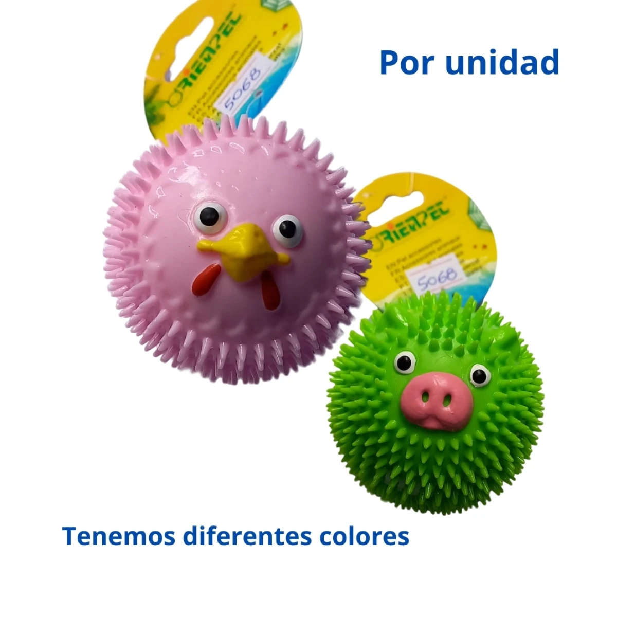 Pelota Erizo Carita De Pollo O Chancho6.5 Cm 