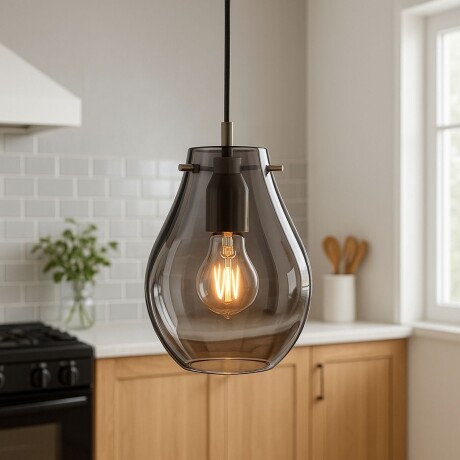 LUMINARIA DE TECHO RAINING MEN GRIS - Small