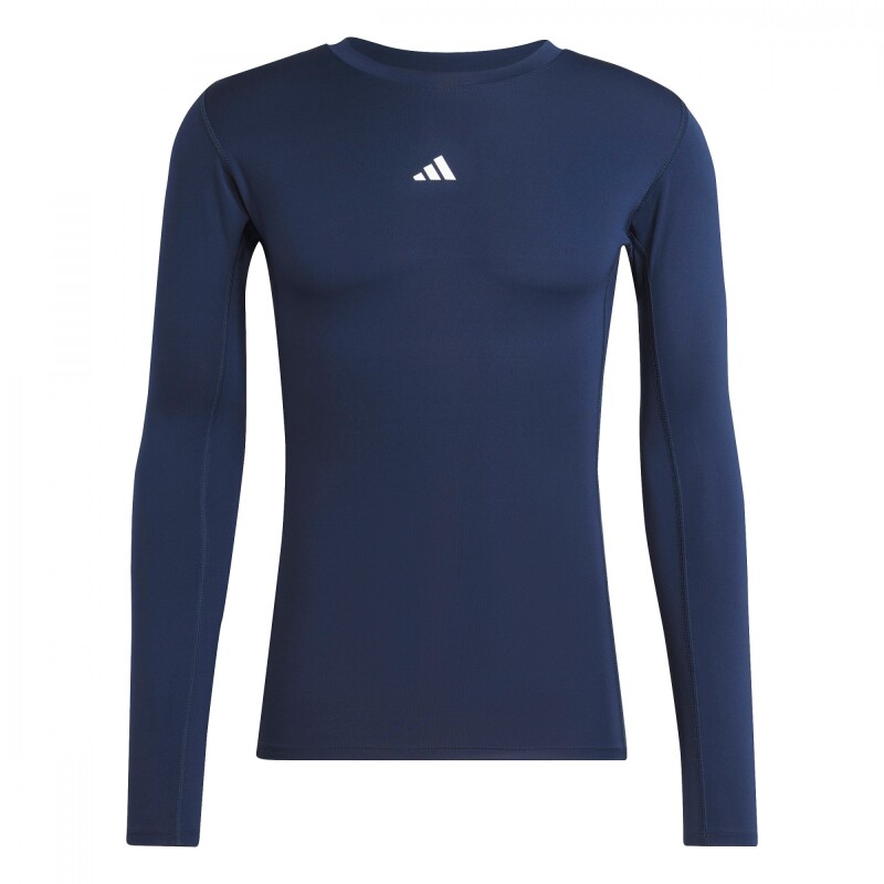 Abrigo TECHFIT Compression Training Long Sleeve de Hombre Azul