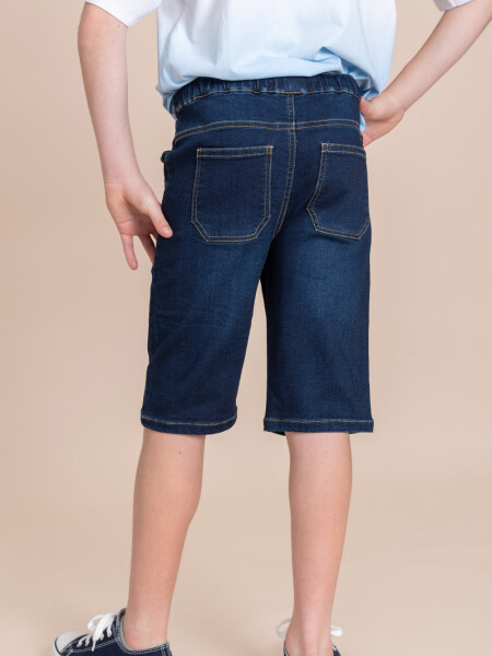 Bermuda denim Azul
