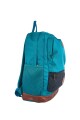 Mochila grande con bolsillo Celeste