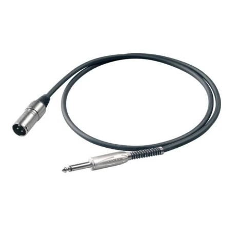 CABLE ADAPTADOR PROEL BULK220LU3 XLRM A 6,3MM 3M CABLE ADAPTADOR PROEL BULK220LU3 XLRM A 6,3MM 3M