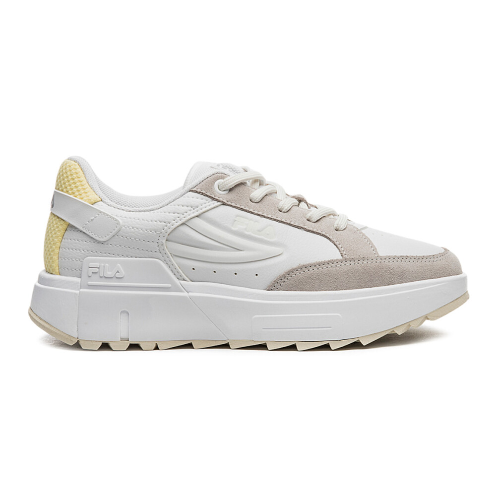 Fila Champion tormo classic blanco/plata/amarillo Mujer Blanco-Plata