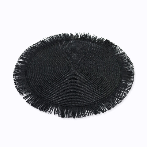 INDIVIDUAL RED NEGRO 38CM Unica