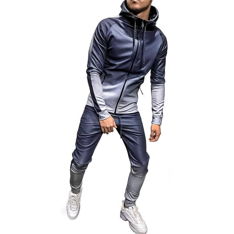 Conjunto Deportivo Uzspace X2 Pcs Campera Pantalón - El Rey Gris