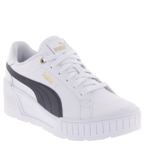 Championes de Mujer Puma Karmen Wedge Blanco - Negro