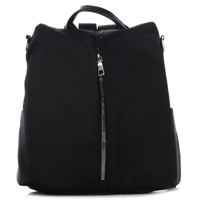 Mochila Miss Carol con cierres metalicos BERILO Negro