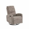 Poltrona Reclinable Giratoria Mecedora Rocking Beige Poltrona Reclinable Giratoria Mecedora Rocking Beige