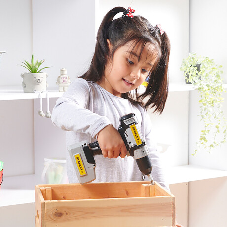 Juguete Taladro Infantil Eléctrico A Pilas Stanley Jr Ub 001