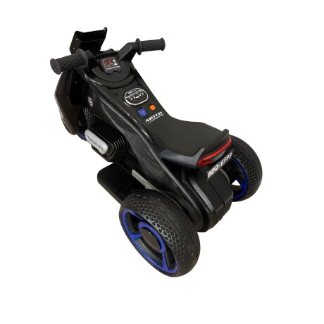 Moto futuro a batería infantil Lumax con musica y luces Negro