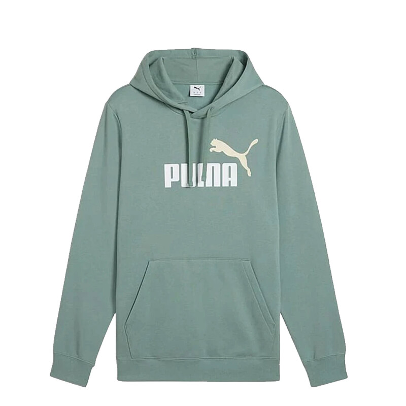 Canguro de Hombre Puma Logo Hoodie Verde