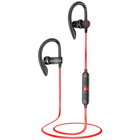 Auriculares Bluetooth Aiwa Awap6bt Rojo Auriculares Bluetooth Aiwa Awap6bt Rojo