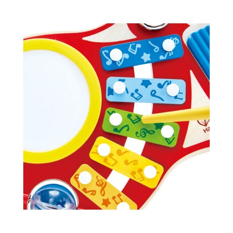 Guitarra en madera creador musical 6 instrumentos en 1 Hape Guitarra en madera creador musical 6 instrumentos en 1 Hape