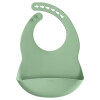 Babero silicona BUBA lisos verde