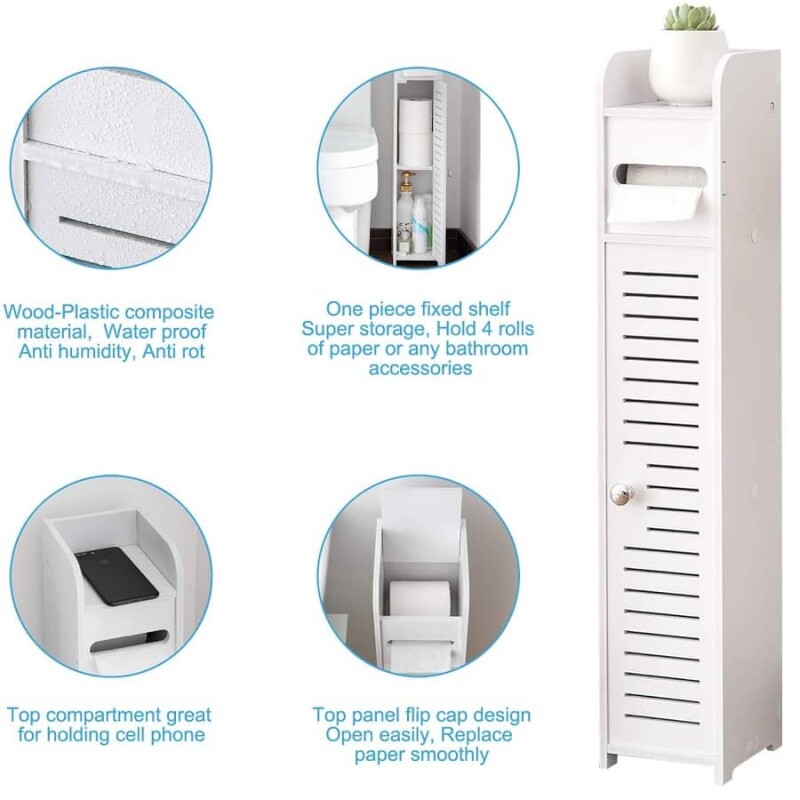 Mueble organizador con puertas y estantes Mueble organizador con puertas y estantes
