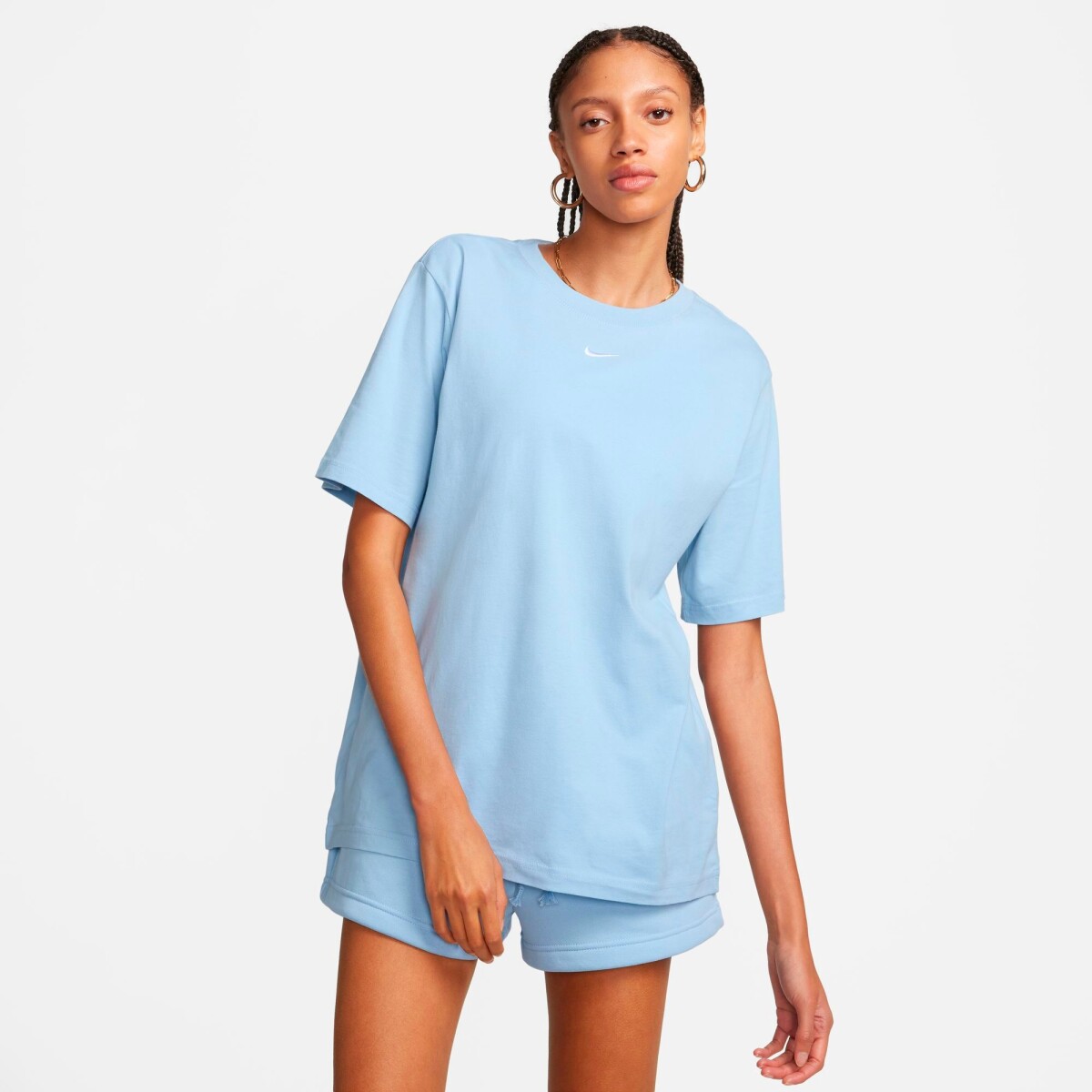 Remera Nike Sportswear Tee Essentials de Mujer - Azul 