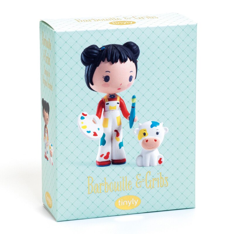 Muñeca Coleccionable Tinyly Barbouille & Gribs