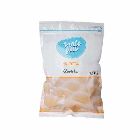 RAVIOLES DE RICOTA 2.5 KILOS PORTOFINO RAVIOLES DE RICOTA 2.5 KILOS PORTOFINO