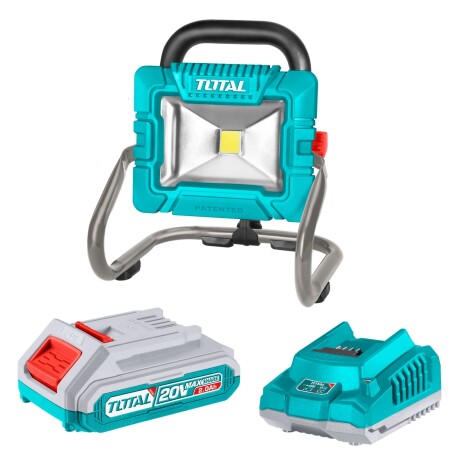 Foco De Trabajo Inalámbrico 20v - Batería Y Cargador Foco De Trabajo Inalámbrico 20v - Batería Y Cargador