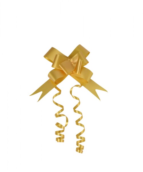 Pack x10 uds Moño Mágico 2x39 cm ORO