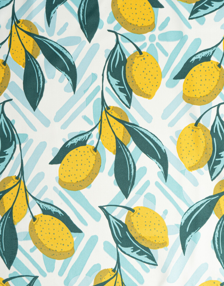 Pañuelos Raso Estampados Varios Pañuelo Raso Estampado - Amarillo Medio